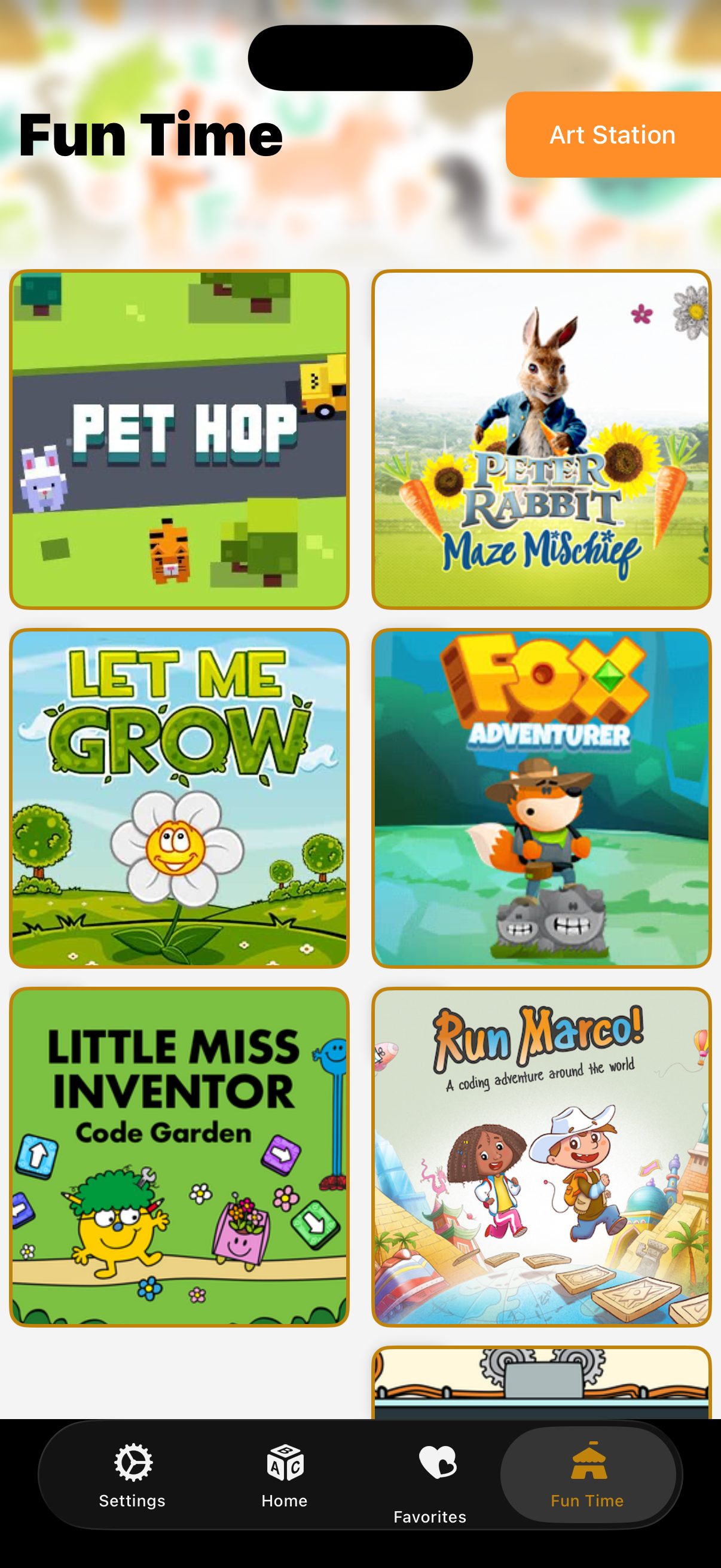 Baby Kids Tube video screen